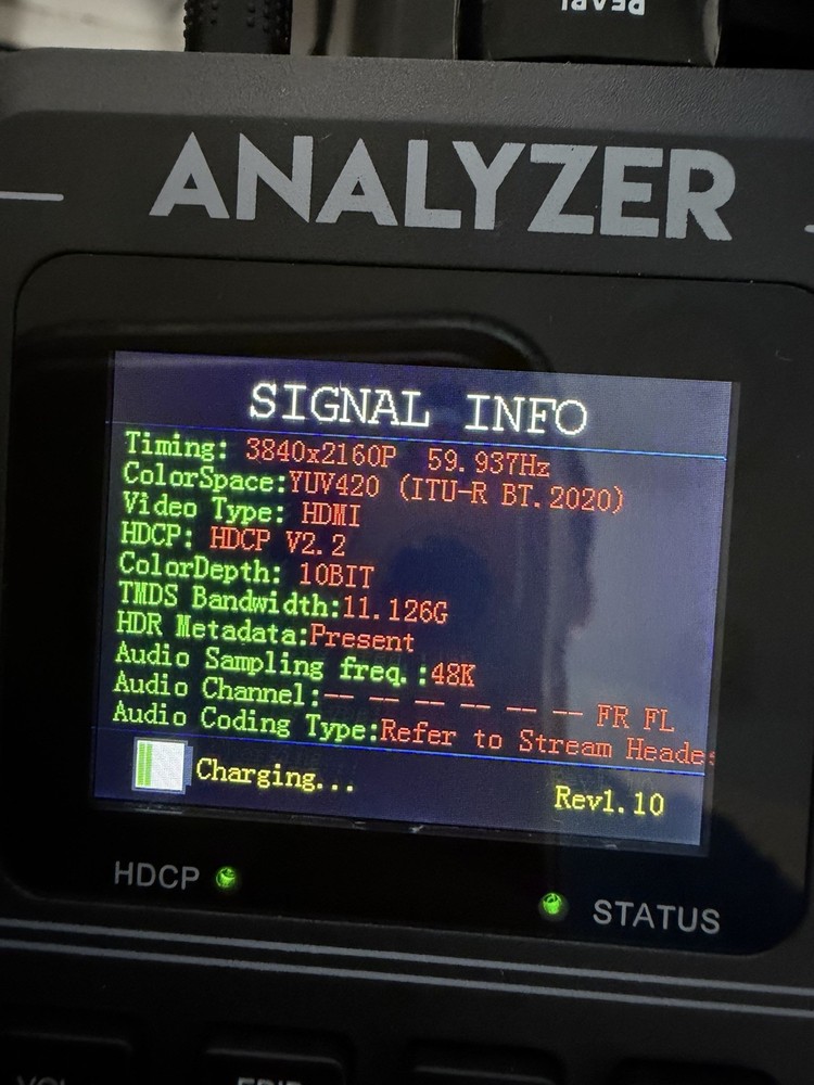 Murideo Fox & Hound HDMI Generator Analyzer Kit w/ Case & Cables