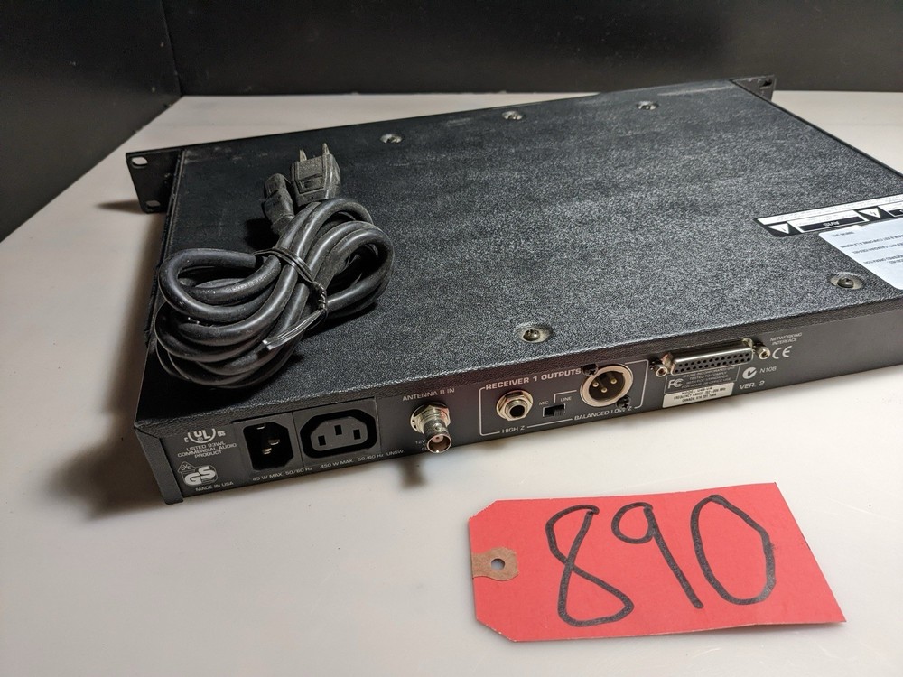 Shure U4S UHF Receiver UA