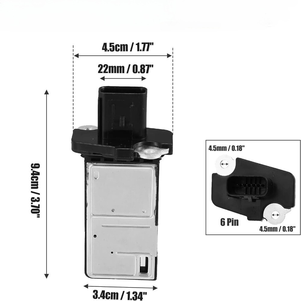MAF Motorcraft Mass Air Flow Sensor 3L3A-12B579-BA for Ford Mazda F150 AFLS131
