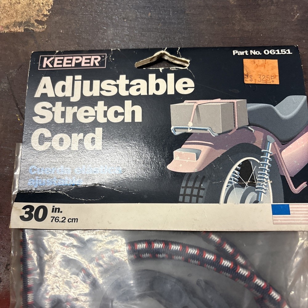 Keeper 06151 Adjustable Stretch Cord 30inch 76.2cm