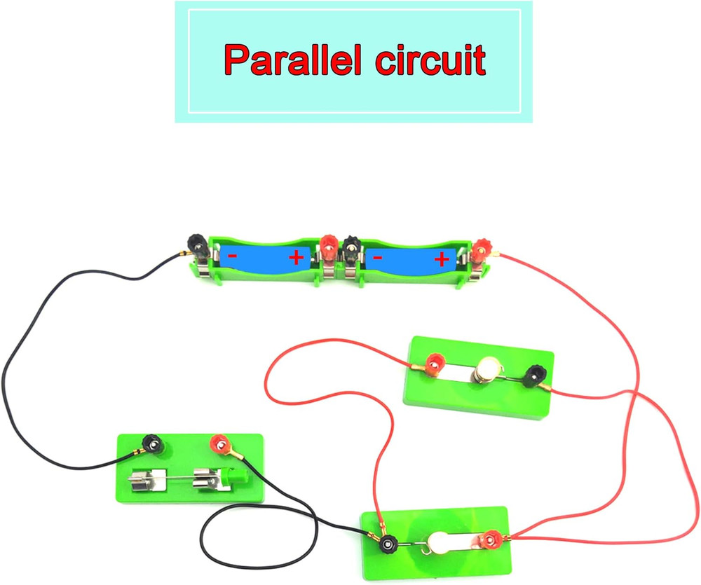 Physics Science Lab Learning Circuit kit,Electricity Experiment Set,Building ...