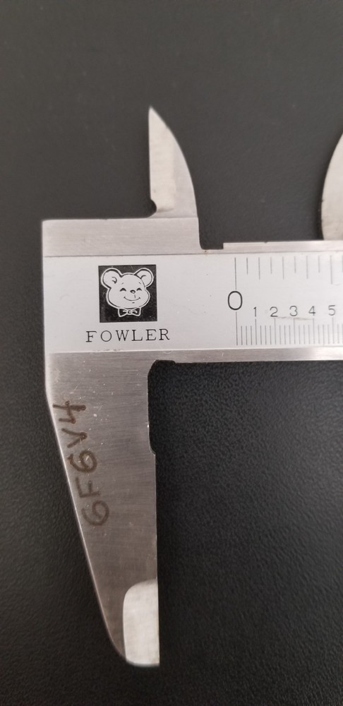 Fowler 6" Vernier Caliper ***WITH THUMB LOCK & CASE***