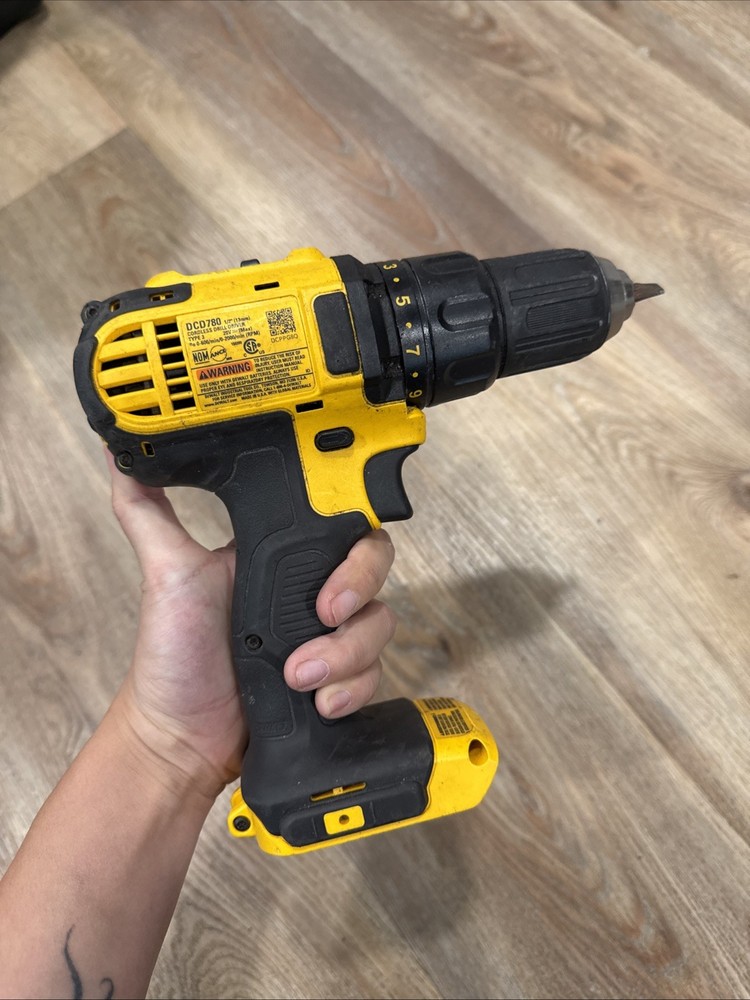 DEWALT DCD780 DRILL (TOOL ONLY) (P25015930)