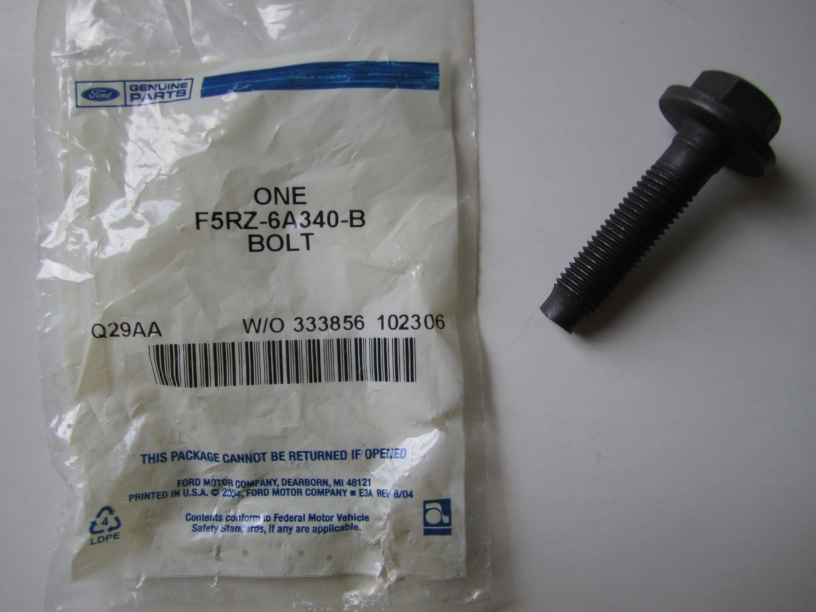 FORD OEM CRANK PULLEY BOLT 4.6L - F5RZ-6A340-B