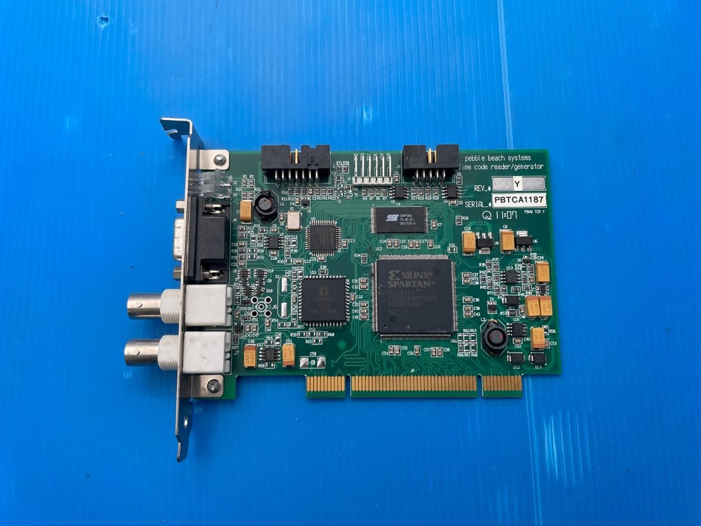 pebble beach systems Time code reader / generator rev Y