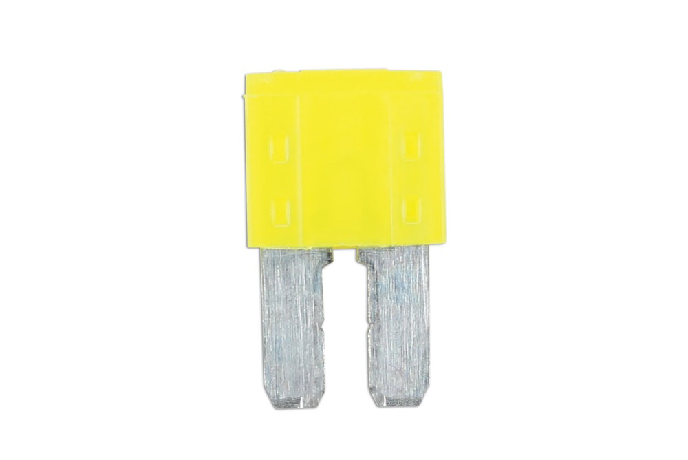 20-amp LED Micro 2 Blade Fuse - Pack 25 - Connect 37182 New