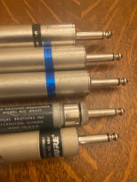 High Impedance Microphone transformers