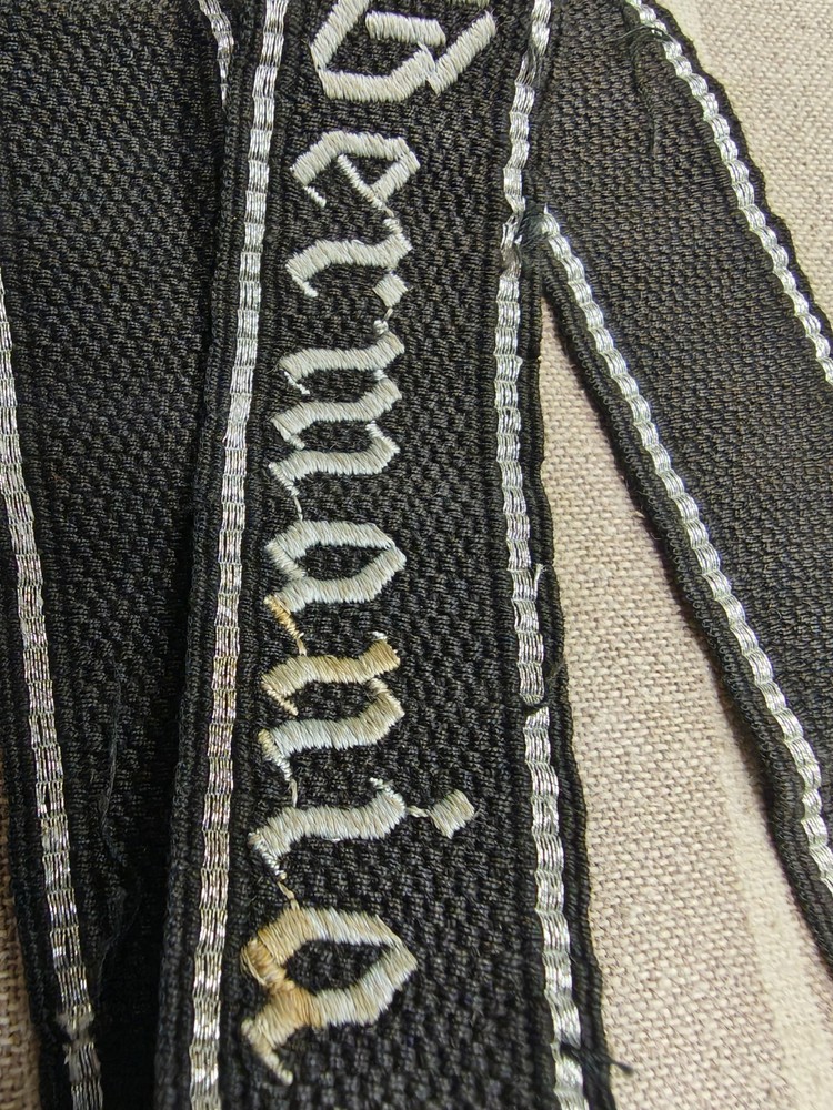 WW2 ORIGINAL GERMAN ELITE GERMANIA CUFF TITLE