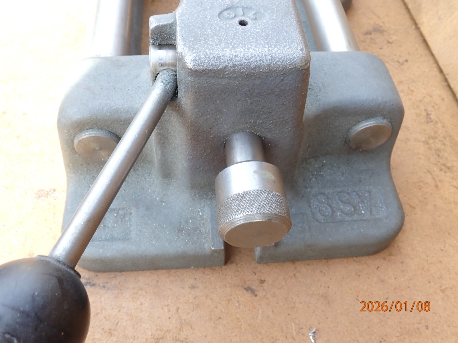 OLDER HEINRICH 8SV QUICK GRIP QUICK RELEASE DRILL PRESS VISE