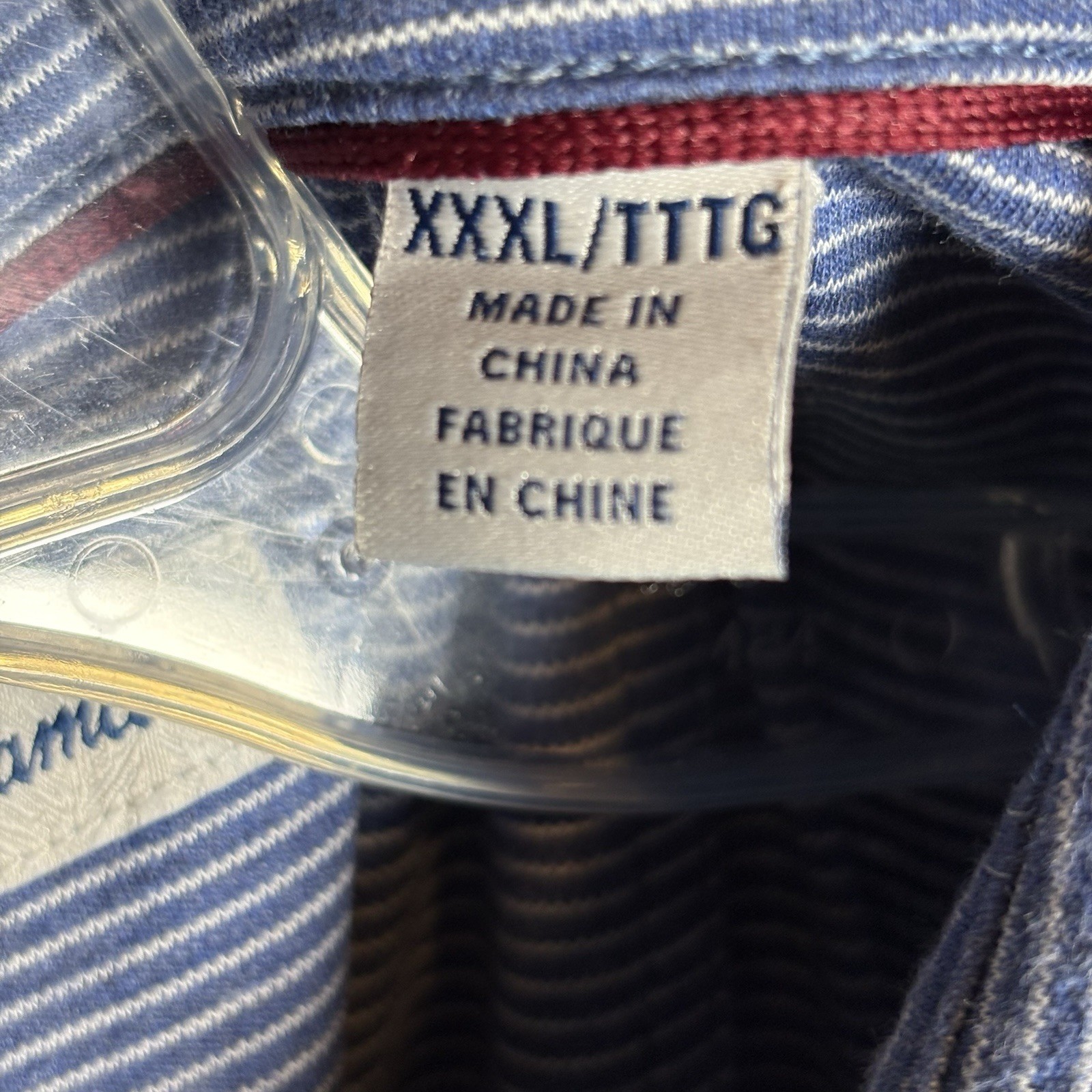 New Tommy Bahama Polo Shirt Men's 3XL Stripe Shirt Golf Islandzone 100% Cotton