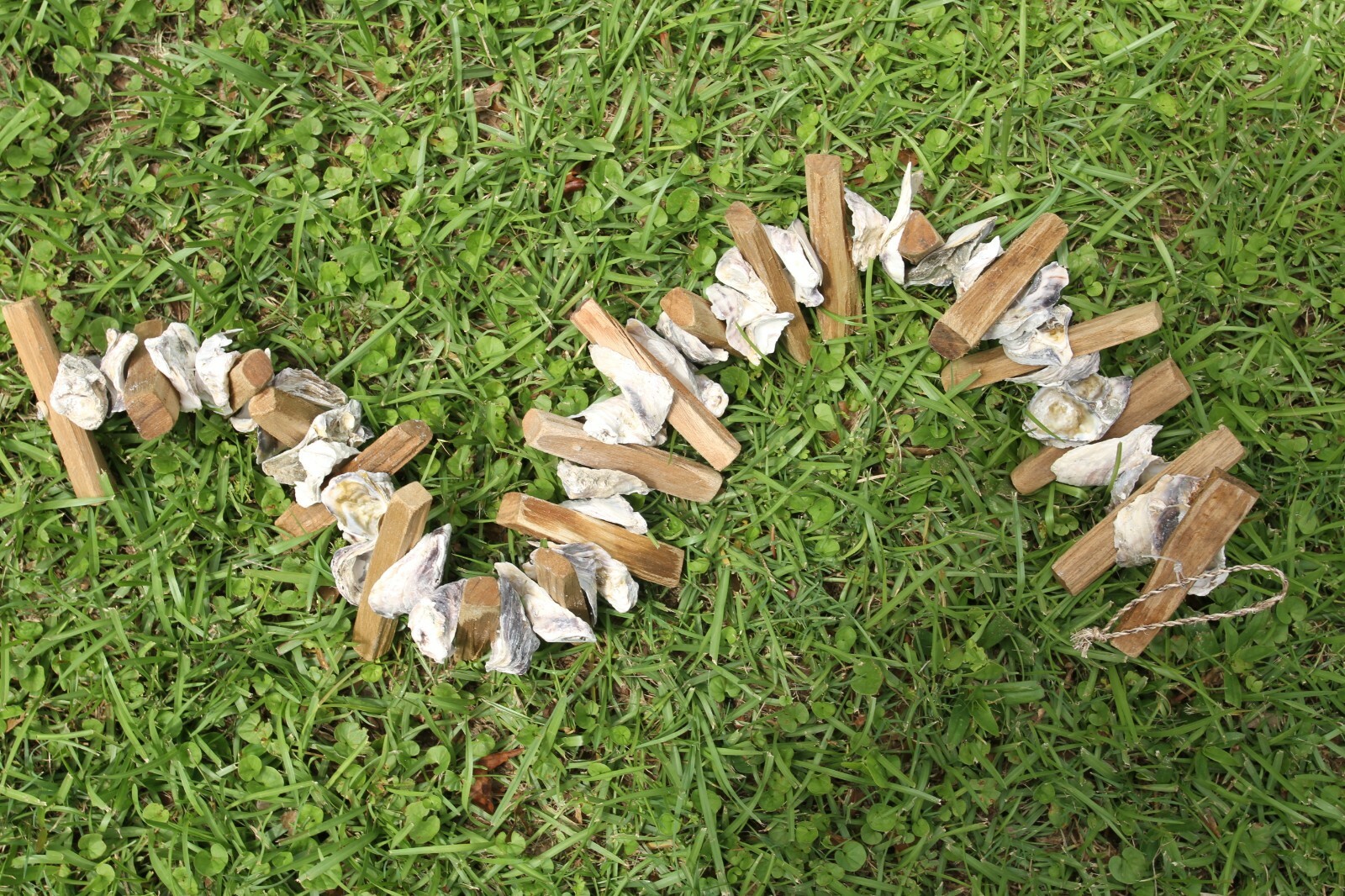 Seafood Bar Outdoor Dining Patio Decor Oyster Shells Driftwood, 33"+ G-83