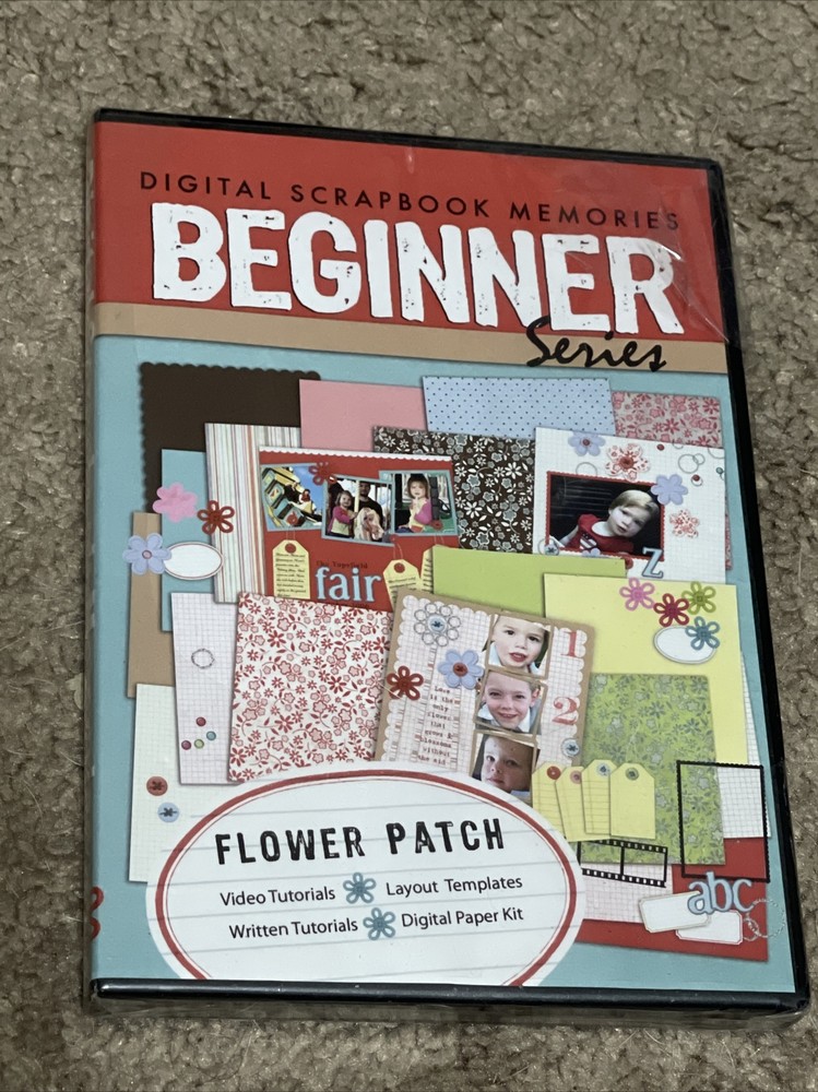 Digital Scrapbook Memories Beginner series CD