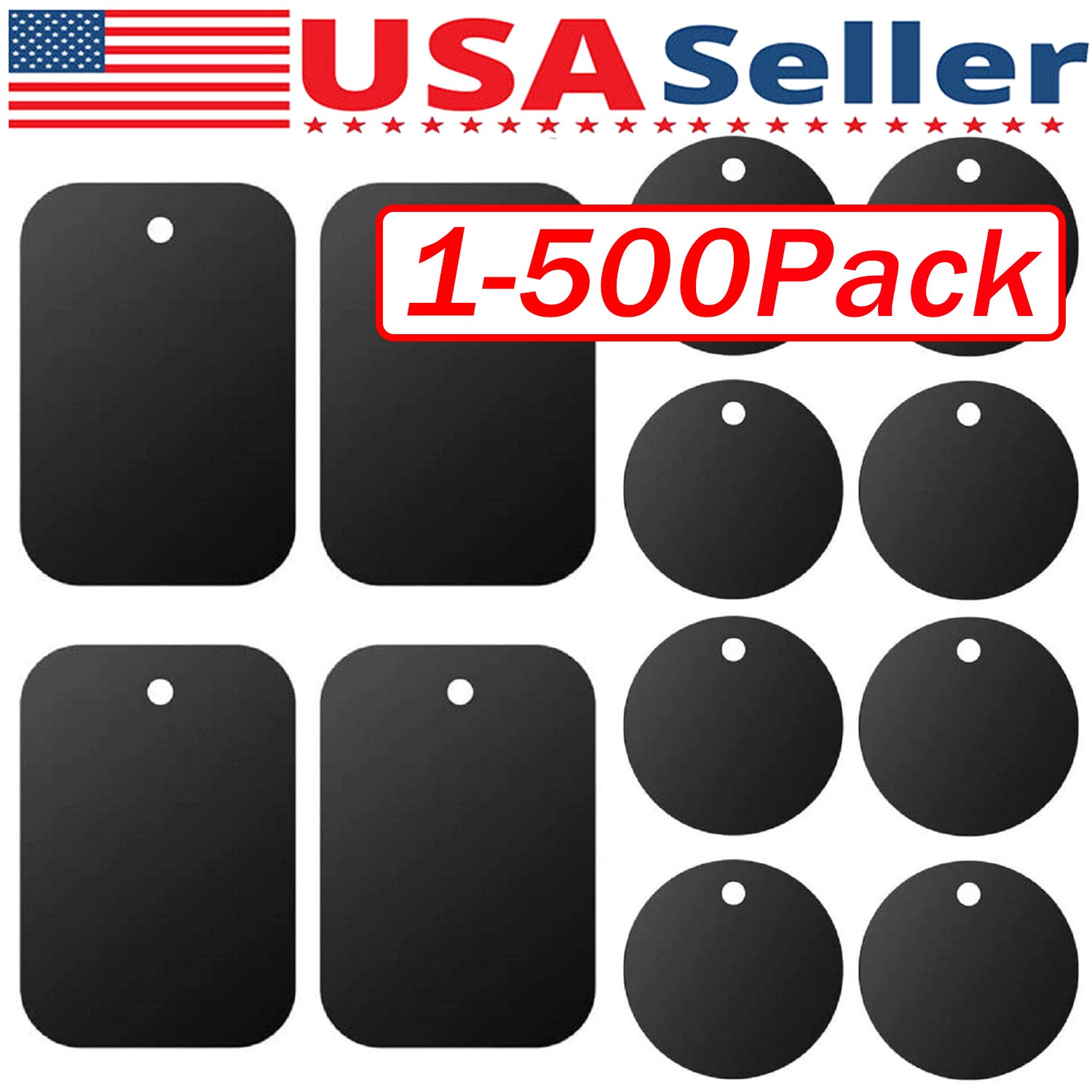 Metal Plates Adhesive Sticker Replace For Magnetic Car Mount Phone Holder Lot