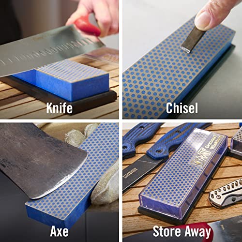 DMT 6" Diamond Whetstone Sharpening Stone Coarse w/ Case