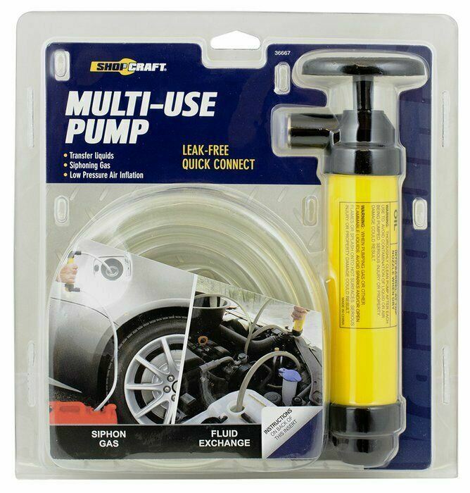 Shop Craft Multi-Purpose Siphon Pump NEW