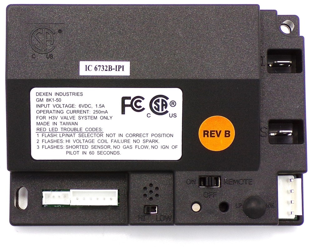 DEXEN IPI Control Module (LP / NG), GM 8K1-50  Same Day Shipping