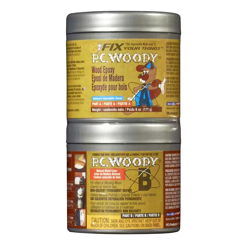 6 Oz. Pc-Woody Wood Epoxy Paste