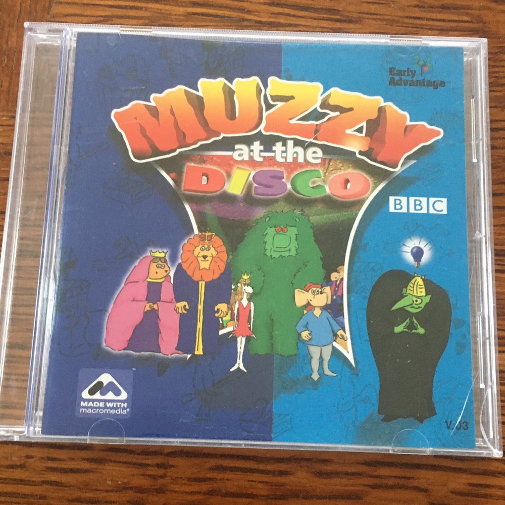 Muzzy at the Disco Early Advantage Language Learning BBC CD-ROM +!