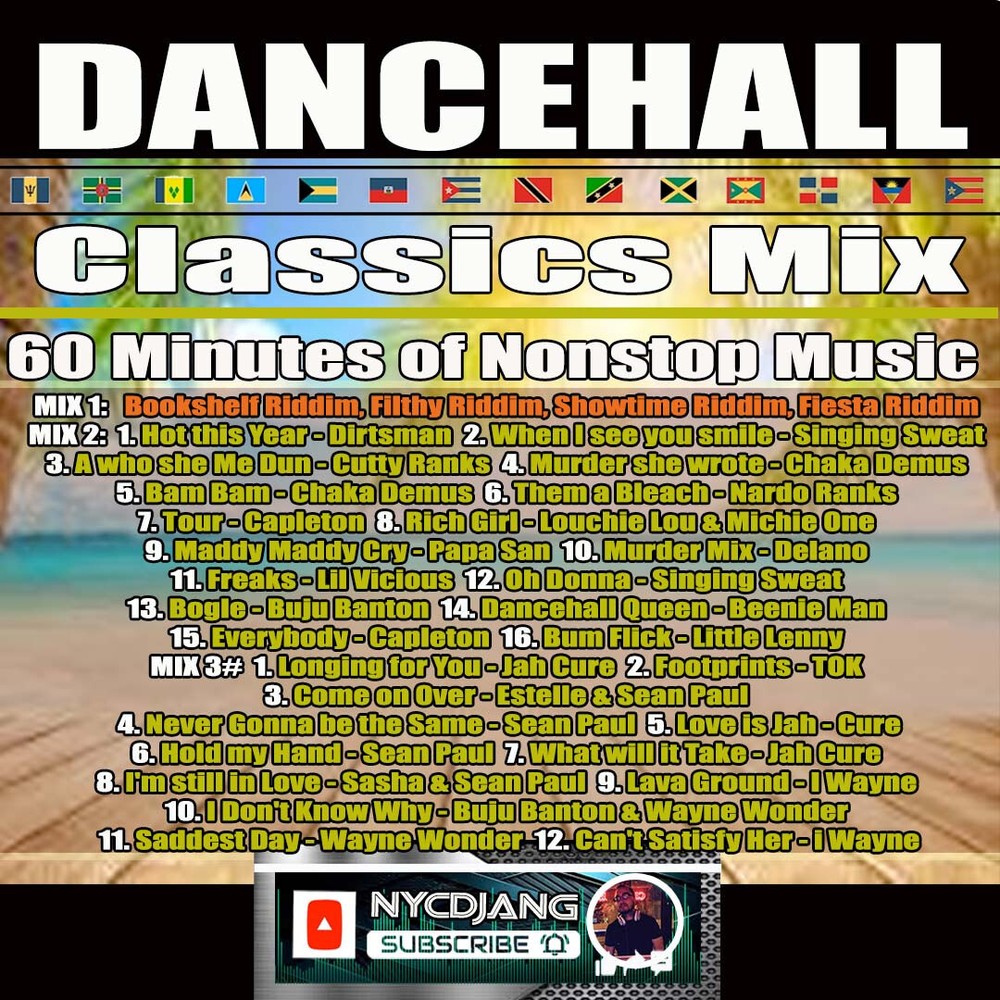 DANCEHALL REGGAE CLASSICS CD  NON STOP MUSIC VARIOUS ARTISTS