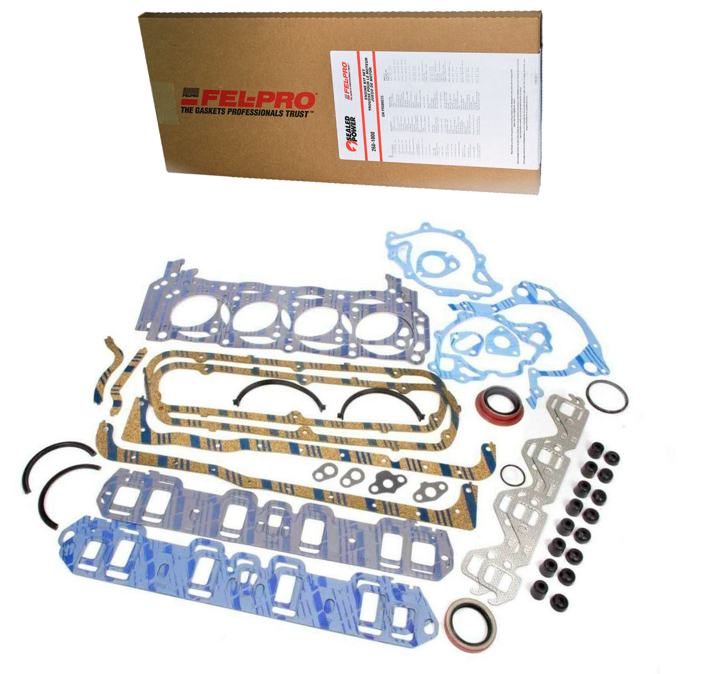 Sealed Power Full Overhaul Gasket Set for 1962-1982 Ford 289 302 5.0L Windsor