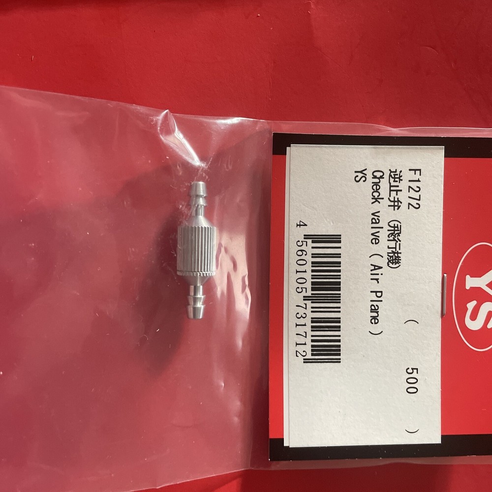 YS AIRPLANE CHECK VALVE # F1272 NIP