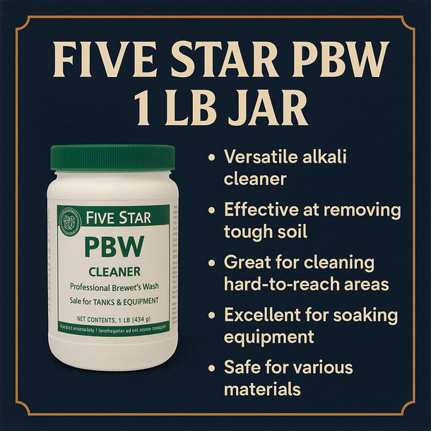 Five Star Five Star PBW 1 lb Jar