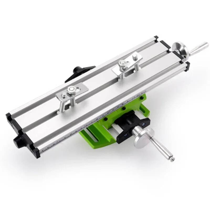 Functional Worktable Bench Drill Vise Fixture Milling Drill Table X and Y-axis
