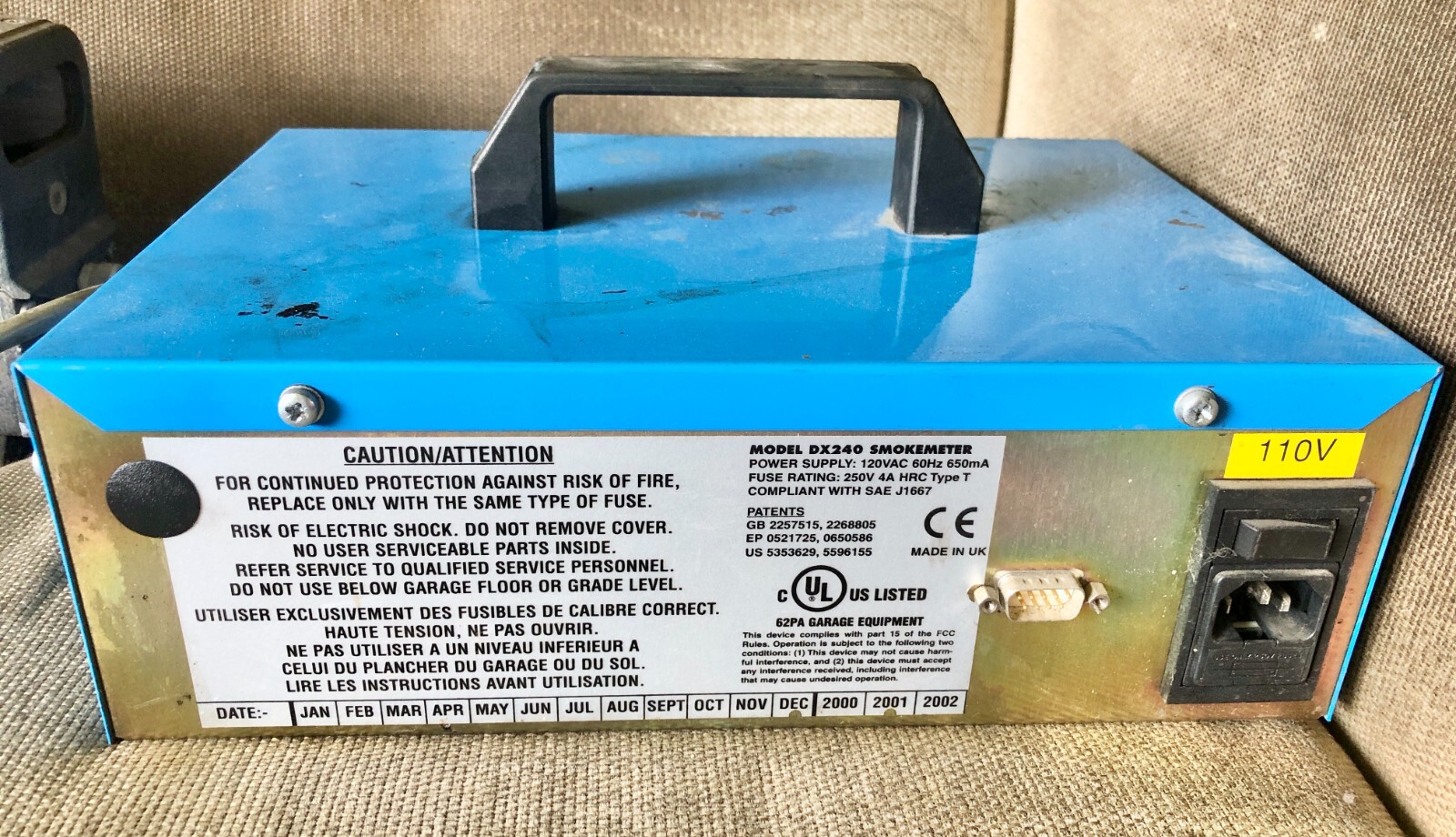 SPX Dieseltune Digital Smokemeter DX240 Diesel Smoke Meter