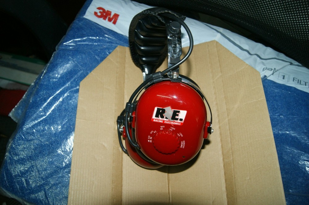 RACE ELECTRONICS AM-FM SCANNER HEADSET