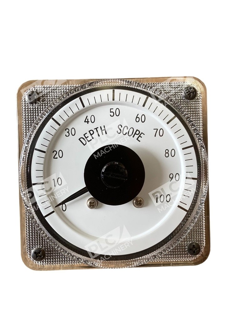 Depth Scope KWM-6b Scale 0-100 Analog Panel Meter