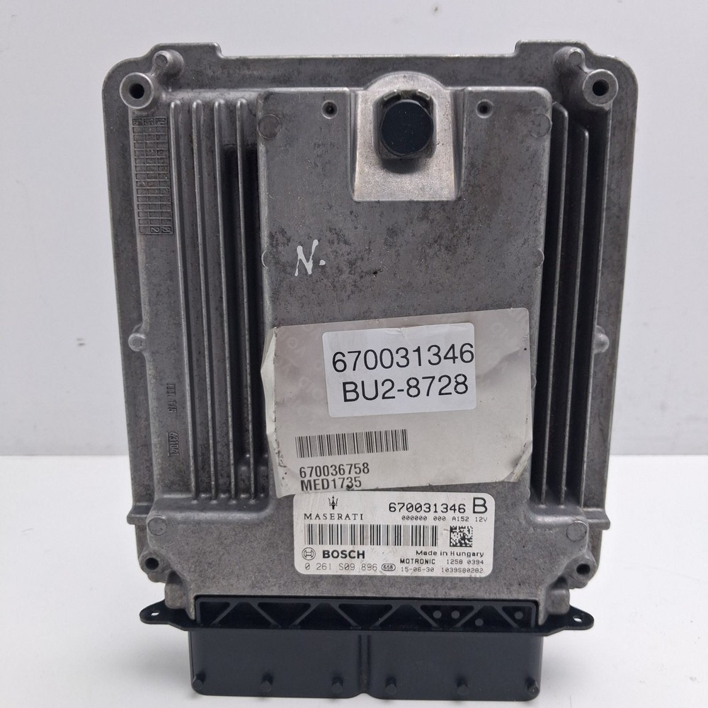 2014-2020 Maserati Ghibli Engine Control Module 670031346