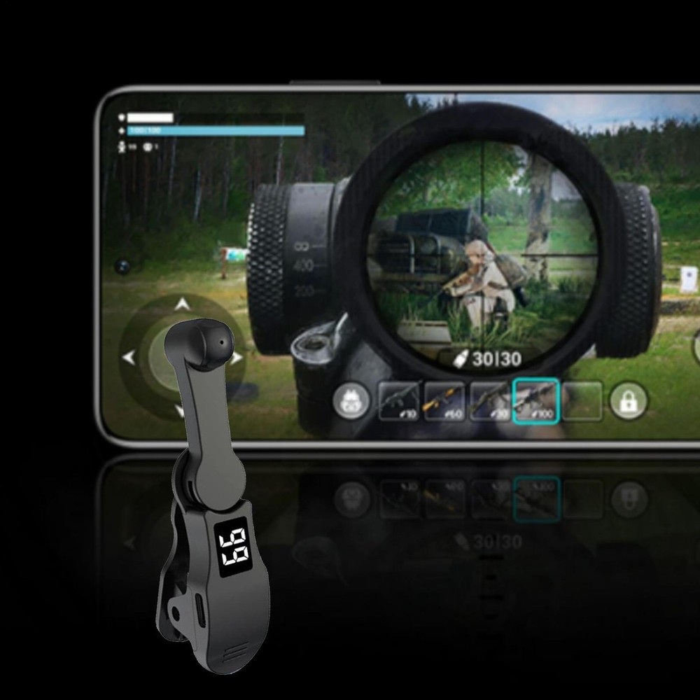 Auto Screen Clicker Click Cell Phone Screen Tapper Simulated Finger Click BLACK