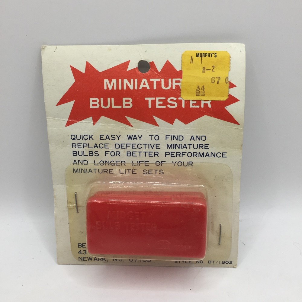 Miniature Bulb Tester Quick Easy Diagnostics for midget lights, BT/180