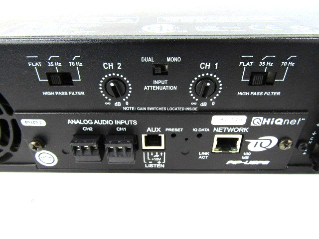 Crown CTs 1200 2-Channel 1200 Watt Amplifier w/ PIP-UPS3 Processor Module