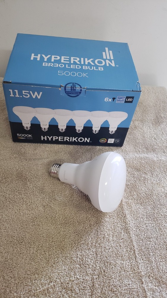 Hyperikon BR30-12D50 LED Bulbs 5000k 6 pack