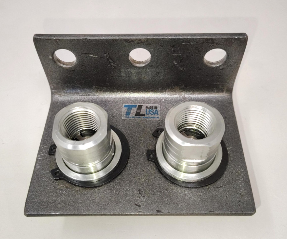 USED - TL39B-2 Quick Release Coupling 1/2 NPT Break away Coupler Bracket Set