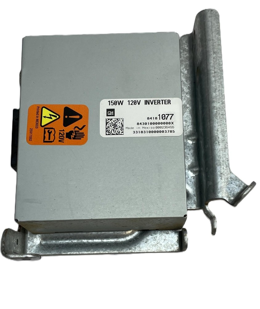 2019 CHEVY SILVERADO 2500 Power Inverter Control Module GM OEM 84181077