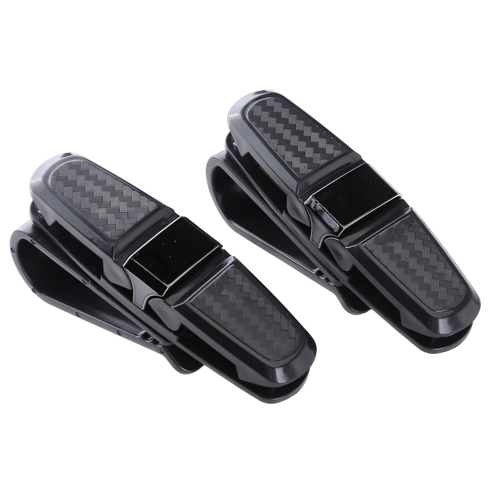 2PCS Glasses Holder for Car Sun Visor Sunglasses Holder Clip Hanger Eyeglasses