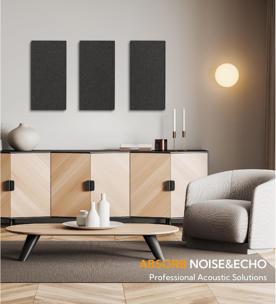 Olanglab Fabric Acoustic Panels, 2 Pack