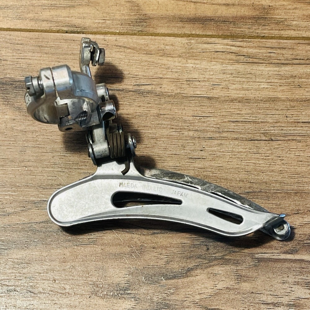 Vintage Suntour Mountech 28.6 Clamp Front Derailleur Bottom Pull 