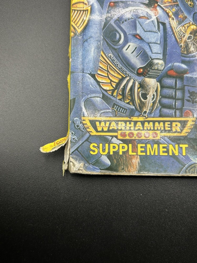 Warhammer 40K Codex Space Wolves (2nd Ed) Games Workshop GW Damaged