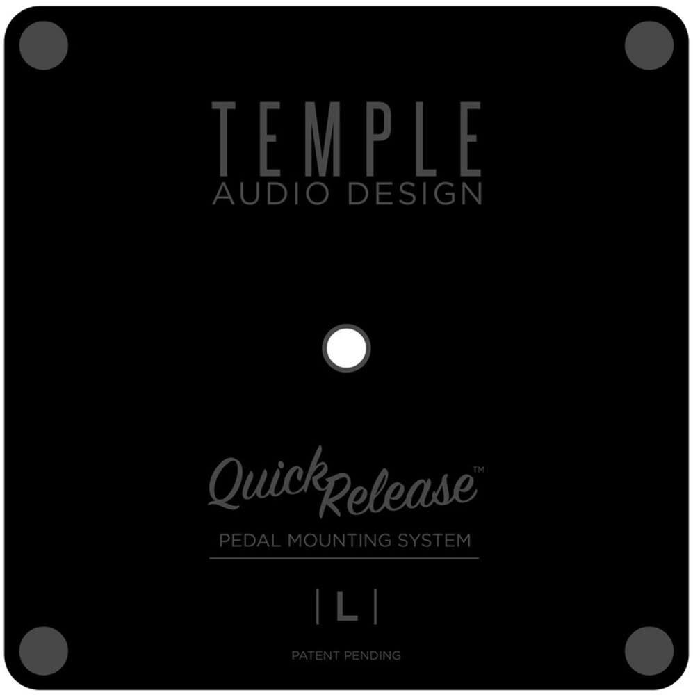Temple Audio Quick Release Pedal Plate with Screw - Large