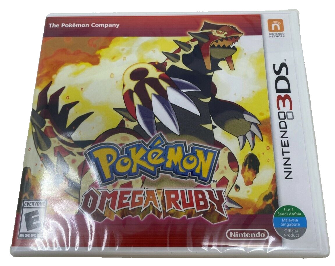 Pokemon Omega Ruby Nintendo 3DS Game Brand New & Factory Sealed!