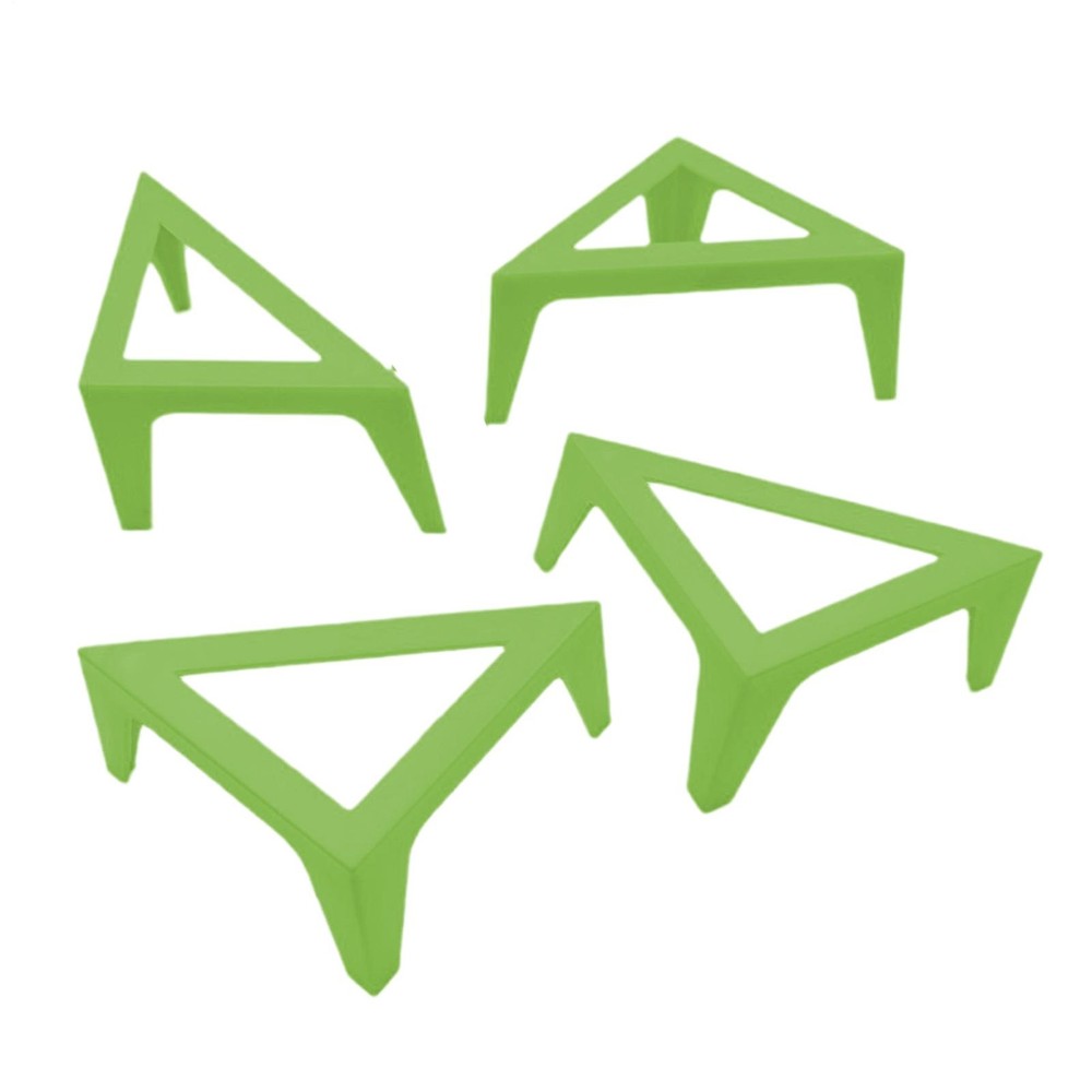 Canvas Risers Triangular Drawing Board Elevators 4 Pieces Pouring Fabulous