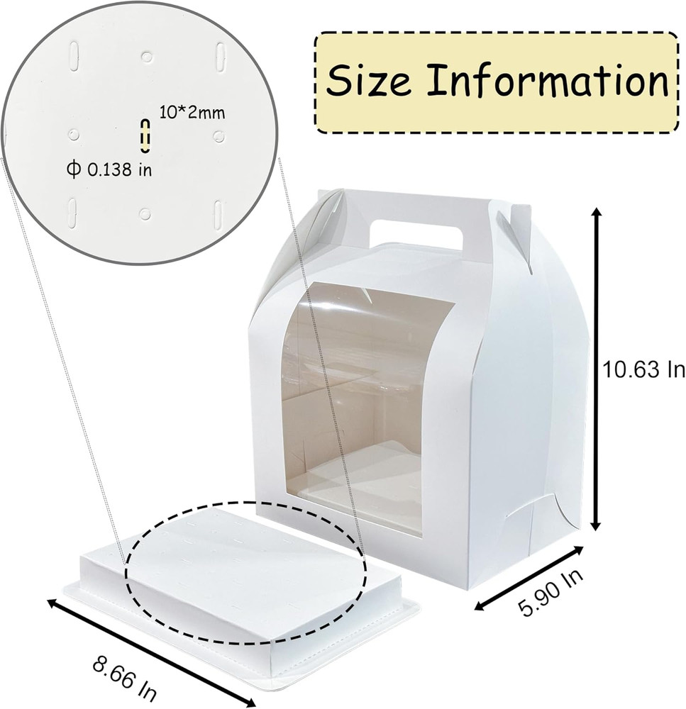 4 Pack Portable Cake Pop Holder Boxes,Cake Pop Boxes Packaging, Cake Pop Display