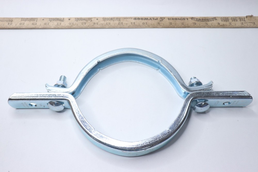 Caddy EZR Riser Clamp Galvanized Steel 6"