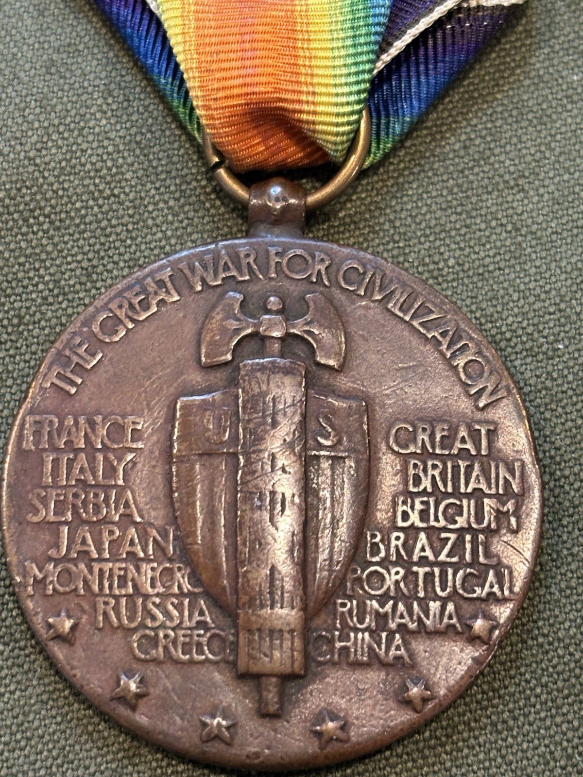 US Army WWI Inter-Allied Victory Medal