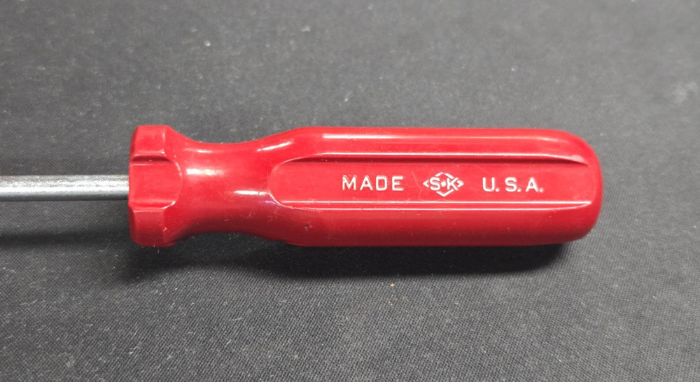 Vintage Flathead Screwdriver SK tool USA