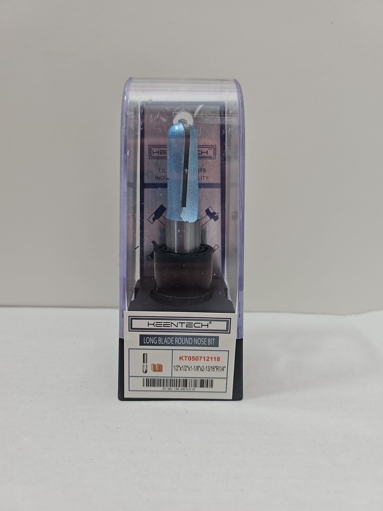 KEENTECH Router Bits, Carbide Tipped Core Box Bit for Edge Forming,...