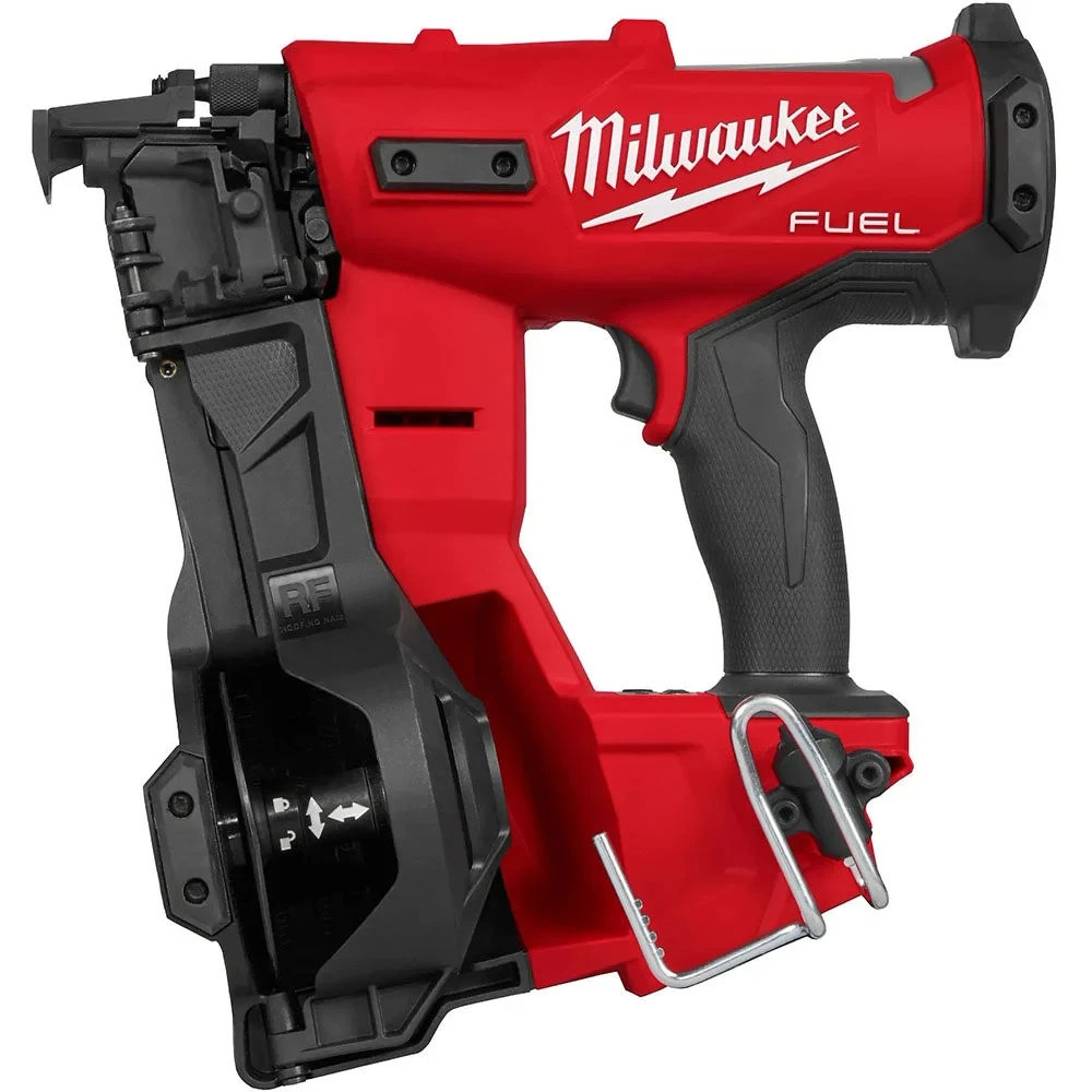 Milwaukee 2909-20 M18 FUEL 18-Volt Li-Ion Brushless Cordless Coil Roofing Nailer